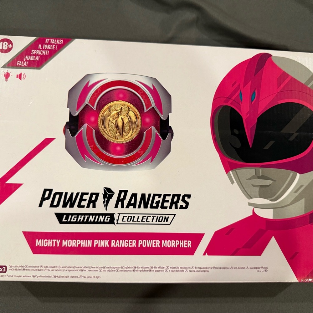 Power Rangers Pink Ranger Power Morpher